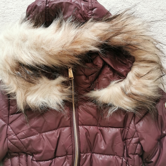 Sold 🌺Michael KorsToddler Girls Walker Length Puffer Jacket 5/6t - Picture 4 of 14